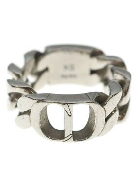 Dior Icon Chain Link Ring Silver